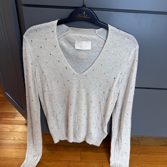 Zadig and Voltaire cashmere sweater, size S, ivory - Picture 4 of 9